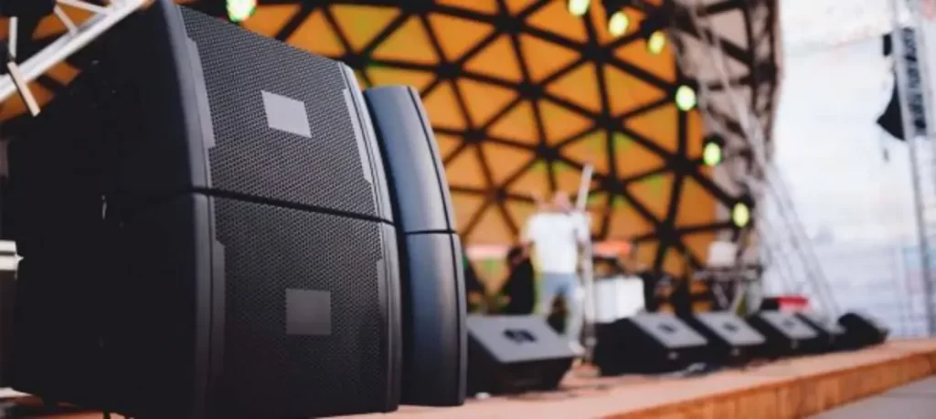 Professional sound equipment hire