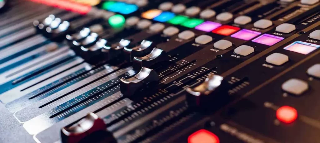Digital mixer rental for live music and theater performances