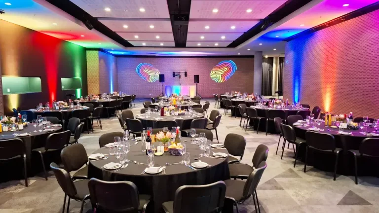 Corporate event set up in Century city by Audio Elite