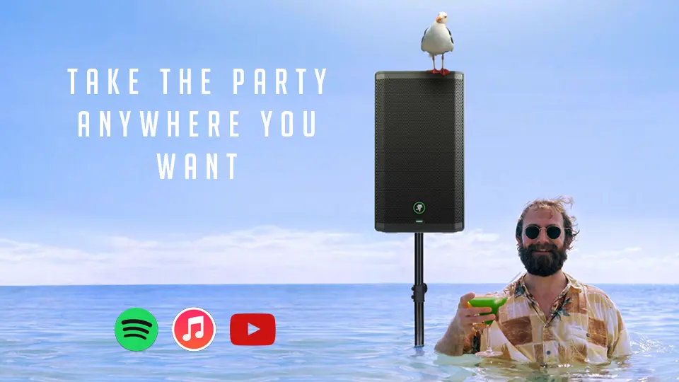 Battery and Bluetooth speaker rental by Audio Elite