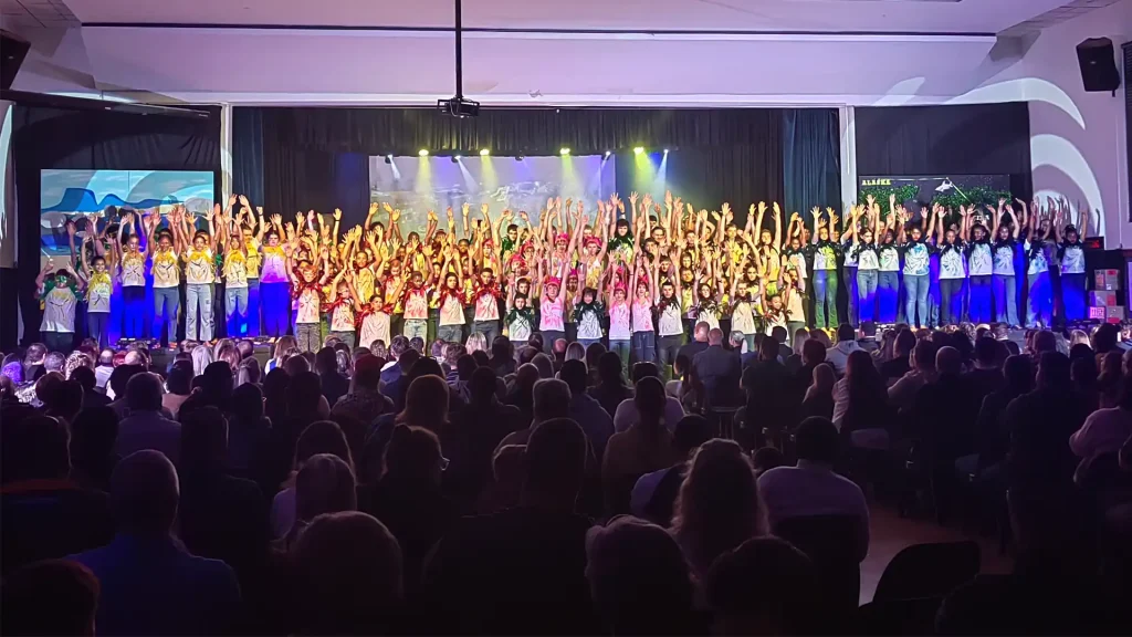 School play sound and lighting for Hendrik Louw primary school in strand by Audio Elite events and equipment